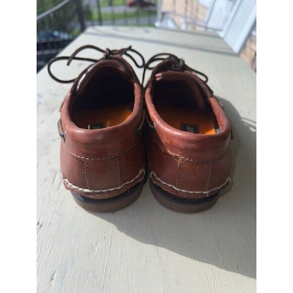 Timberland Brown Classic 2 Eye Boat Shoes Mn’s Sz 9M main image 8
